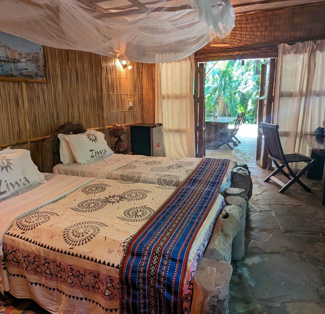 Twin Room with a Garden View