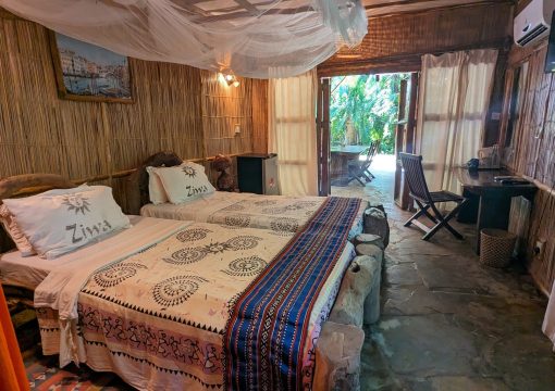 Twin Room with a Garden View