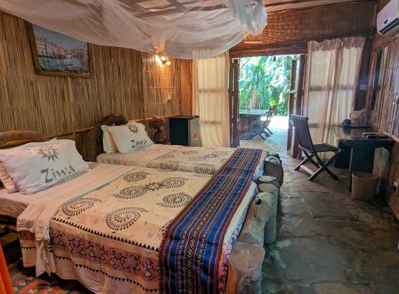Twin Room with a Garden View